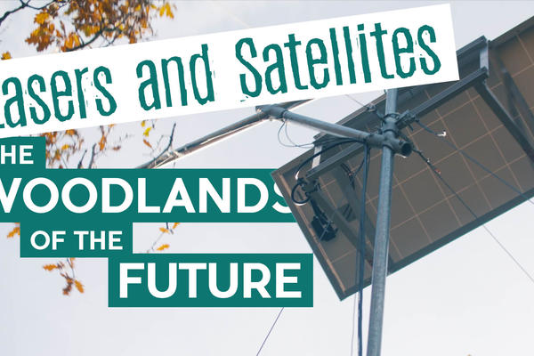 Lasers and Satellites: The Woodland of the Future