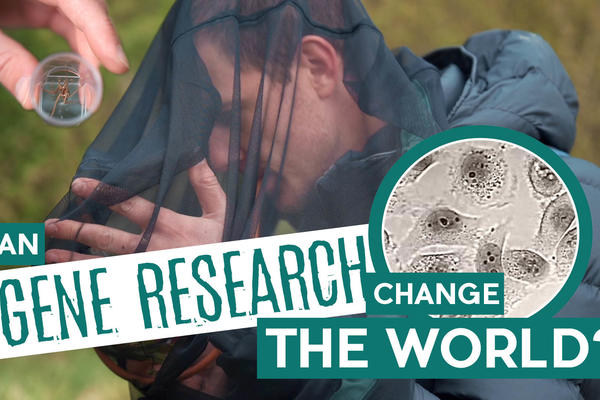 Title card: Can Gene Research Change The World?